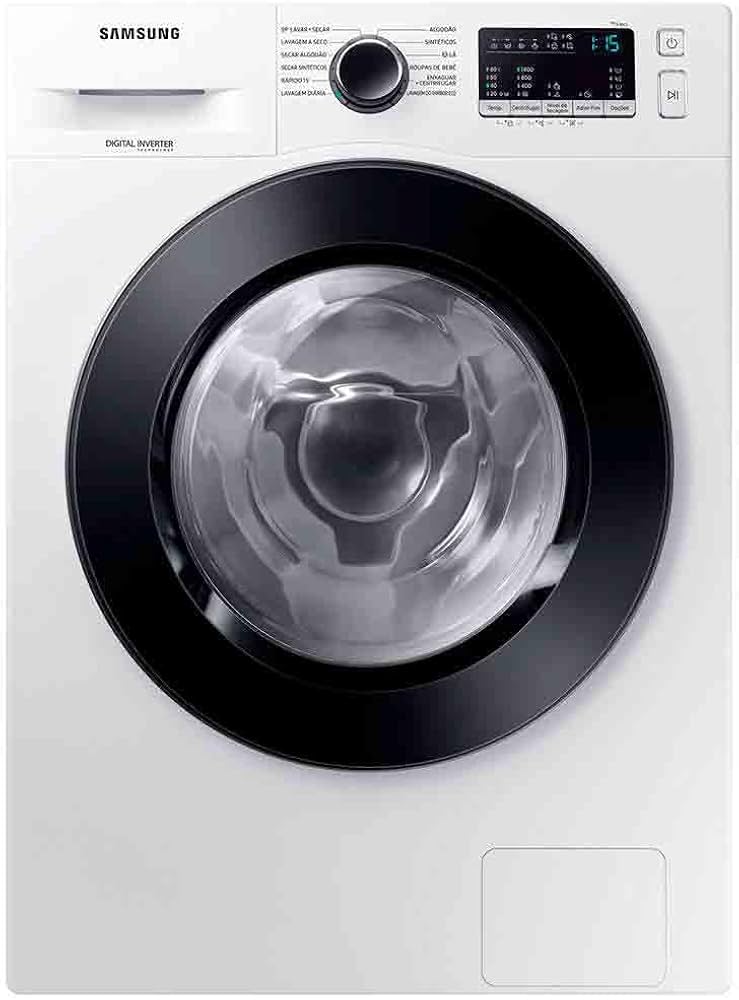Imagem real de Samsung WD11M: lava e seca 11/7 kg